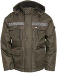 Caterpillar Men's Heavy Insulated Parka, Army Moss, Small