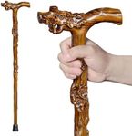 ispuoocti Wooden Walking Cane, Hand