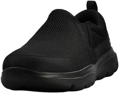 Skechers mens GO WALK EVOLUTION ULTRA-IMPEC Sneakers, Black, 10 X-Wide US