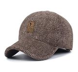 MRACSIY Mens Baseball Cap Winter Caps Hats for Head Circumference 57-61cm (Brown)