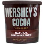 Hershey's Cocoa Powder - Natural Unsweetened, 225g Tub