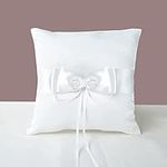 STAFUNI Wedding Ring Pillow, Pearl 