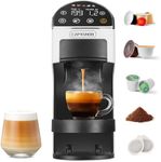 Magician2 5-in-1 Mini Coffee Maker & Machine | 20 Bar, LED Touch, 42oz Tank