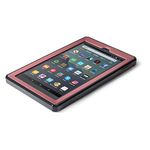 Nupro Heavy Duty Shock-Proof Standing Cover with Screen Protector For Fire 7 Tablet, Plum