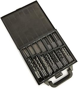 Woodriver 100-Piece Combo Brad Point and Twist Drill Bit Box