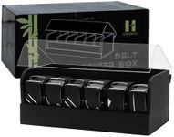 MinBoo Bamboo Belt Organizer Box,6