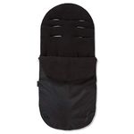 For Your Little One Footmuff/Cosy Toes Compatible with Icandy Apple 2 Pear - Black