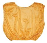 Champion Sports SVMGD Adult Practice Scrimmage Vest, Yellow, 1 Dozen, Gold
