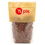 Yupik Roasted Salted Almonds, 1 kg, Gluten-Free, Kosher, Crunchy Savory Snacks, Roasted Almonds with Sea Salt, Protein Nuts