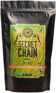 SILCA Secret Bike Chain Wax Blend, 500g - Hot Melt Wax Bicycle Chain Lube with Nano Tungsten Disulfide - The Fastest Lubricant On The Market - Easy Boiler Bag Application