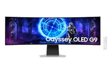 SAMSUNG 49 inch Odyssey G9 DQHD OLED Gaming Monitor 240Hz 0.03ms HDR10 Freesync DP, USB C to A Gender - (LS49DG954SNXGO) [Canada Version]