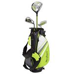 MACGREGOR Boys DCT3000 Junior Kids Childrens Package Set with Golf Club Carry Bag, Lime/Grey, Unisex Right Hand 3-5 Years