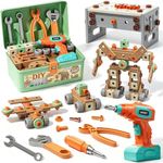 CUTE STONE 200-Piece Kids Tool Set 