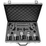 Pyle PDKM7 Dynamic 7 Piece Drum Microphone Set with Carry Case & Mounting Accessories