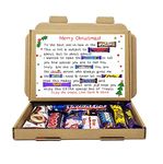 Personalised Son in Law Christmas Poem Chocolate Box - Christmas Hug in a Box, Hamper Gift, Thank You Gift, Unique, Thoughtful Gift