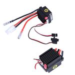 CVERY 320A Brushed Motor, 6-12V Brushed ESC Electric Speed Controller for RC Car Boat Model Accessory Parts