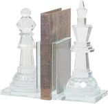 Deco 79 Crystal Chess Decorative Bo