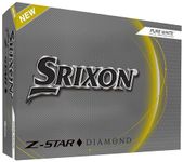 Srixon Unisex Z-star Diamond Golf Balls, PURE WHITE, Uniq Size EU