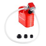 Fuel Transfer Pump Battery Powered Electric Portable Gas Can Tank Pump for Gasoline Diesel kerosene Liquid with Flexible Hose(Can Not Included)
