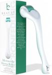 Derma Roller Microneedling Roller - Titanium 0.25mm Micro Needler for Face, Gently Exfoliates, Microneedle Tool for Beard, Scalp & Hair, Skincare Tools for Face