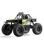 FMS 1/24 RC Crawler Lemur RTR FCX24 4WD 2.4GHz RC Rock Truck RC Car Offroad Mini Model Car Hobby Grade Remote Control Car with LED Lights(Green) FMS12404RTRGN