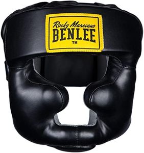 BENLEE Rocky Marciano Kopfschützer Full Protection, Head/Face Guard Unisex-Adulto, Nero-Nero, L