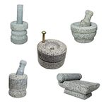 5 Pic Miniature Kitchen Stone Set Traditional Baby Kitchen Stone Set Traditional Stone Pooja Set for Kids