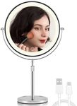 OMIRO Lighted Makeup Mirror with 1X