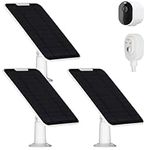 Upgrade 3 Pack 5W Solar Panel Charg