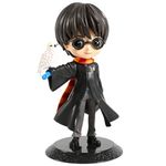 Kawaii Kart | Wizard Harry Action Figure Q Style Doll - Style A | Wizard Toy Statue for Office Desk & Study Table Decoration | Size - 15 cm