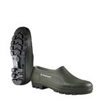 Dunlop Protective Footwear Bicolour Wellie Shoe, Green/Black, 7 B350611