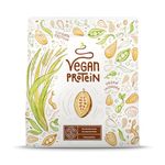 Vegan Protein Powder | Chocolate | 600g Plant Based Nutrition Shake | Low Calorie Pea Protein | 21g Protein per Serving | Contains 18 Amino Acids | Alpha Foods