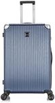 ATX Luggage Suitcase Large on 4 Dual Spinner Wheels Super Lightweight ABS Hard Shell Hold Check in with Built-in TSA Lock (Midnight Blue, 110 Liter)