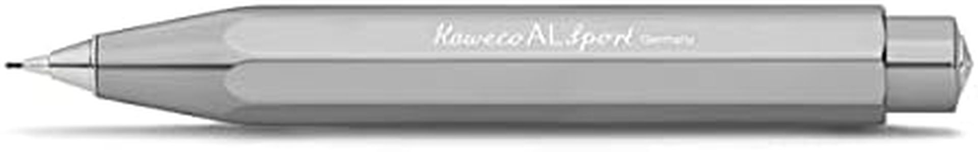 Kaweco AL SPORT Mechanical Pencil Raw 0.7mm HB I Exclusive Mechanical Pencil with 0.7 mm Lead Refill I Aluminium Pencil 10.5 cm