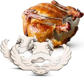 Turbo Trusser Tri Pack, As Seen on Shark Tank, Cooks Evenly & Makes Meat Juicier, Dishwasher Safe, for Ovens, Smokers, Roasters, Grills, Air Fryers & Deep Fryers