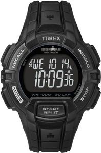 Timex Men's T5K793GP Ironman 30-Lap Rugged Black and Black