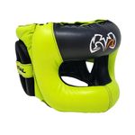 Rival Boxing Headgear-Guerrero FS3-Lime Green-Size S/M