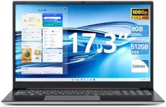 Naclud 17.3 Inch Laptops Computer, 