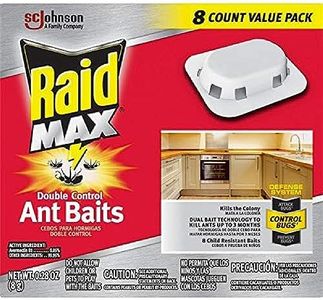 Raid Max Double Control Ant Baits, 8 CT (Pack - 1)