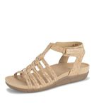 Baretraps JAIME Women's Sandals & Flip Flops, Natural Cork, 8.5