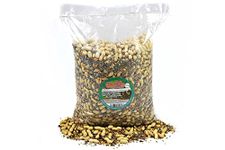 Chubby Mealworms Natural Seed & Nut Mix Forest Feast Squirrel Food 12.5kg Natural Seed & Nut Mix Food for Chipmunks & Squirrels, Squirrel Feed Includes Sunflower, Peanuts, Naked Oats, Nuts in Shells