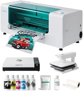 A3+ DTF Printer Complete Bundle, 15" T-Shirt Printing, I3200 Printhead, Anti-Clog & White Ink Circ, 5X Faster Than L1800 with auto Clean for Apparel & Small Business