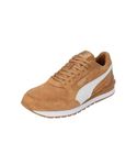 Puma Unisex-Adult ST Runner v4 SD Desert Tan-Vapor Gray-Team Gold-White Sneaker - 6 UK (39966504)