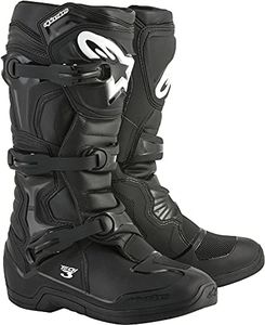 Alpinestars 2013018-10-12 Men's Tech 3 Motocross Boot, Black, 12