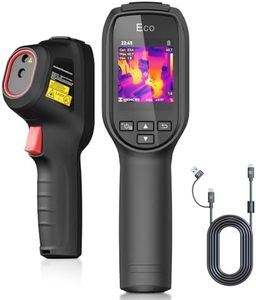 HIKMICRO ECO Thermal Camera SuperIR Resolution 240x240, -20°C to 550°, 25Hz Refresh Rate, Portable Handheld Infrared Thermal Imaging camera with Laser Pointer, 3350mAh Battery