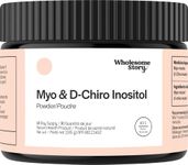 Myo-Inositol & D-Chiro Inositol Powder | 90-Day Supply | 40:1 Ratio | Hormonal Balance & Healthy Ovarian Function Support for Women | Vitamin B8 | Made in USA