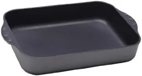 Swiss Diamond 14"x10.25" 5.5Qt Large Roasting Pan HD Nonstick Diamond Coated Aluminum Dishwasher/Oven Safe