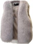 Haitpant Winter Women Faux Fur Vest