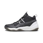 Puma Unisex-Adult Rebound Future NextGen Black-White-Shadow Gray Sneaker - 11 UK (39232901)