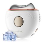 ANLAN Electric Gua Sha Face Massager with EMS, Hot & Cold Therapy, 3-Color LED Facial Sculptor for Face & Neck, Depuffing, Lymphatic Drainage & Skin Firming